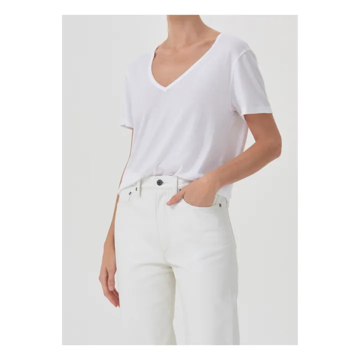 Agolde T-shirt Cameron | Blanc