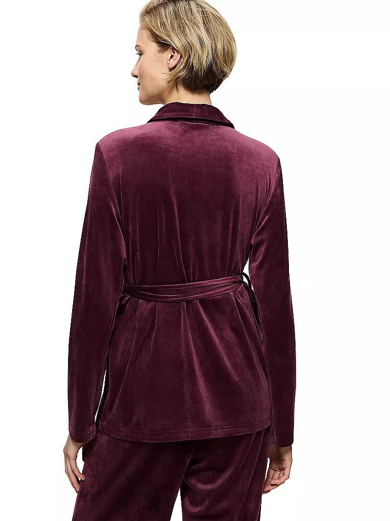 TRIUMPH Loungewear Jacke dunkelrot