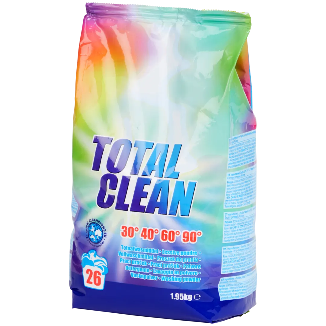 Lessive en poudre Total Clean