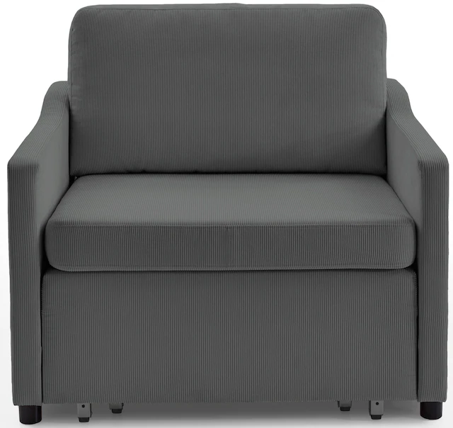 ATLANTIC home collection XXL-Sessel »Anella« mit Cord-Bezug, mit Schlaffunktion, frei im Raum stellbar