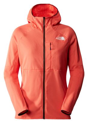Polaire à Capuche Femme The North Face Summit Futurefleece Full Zip Orange