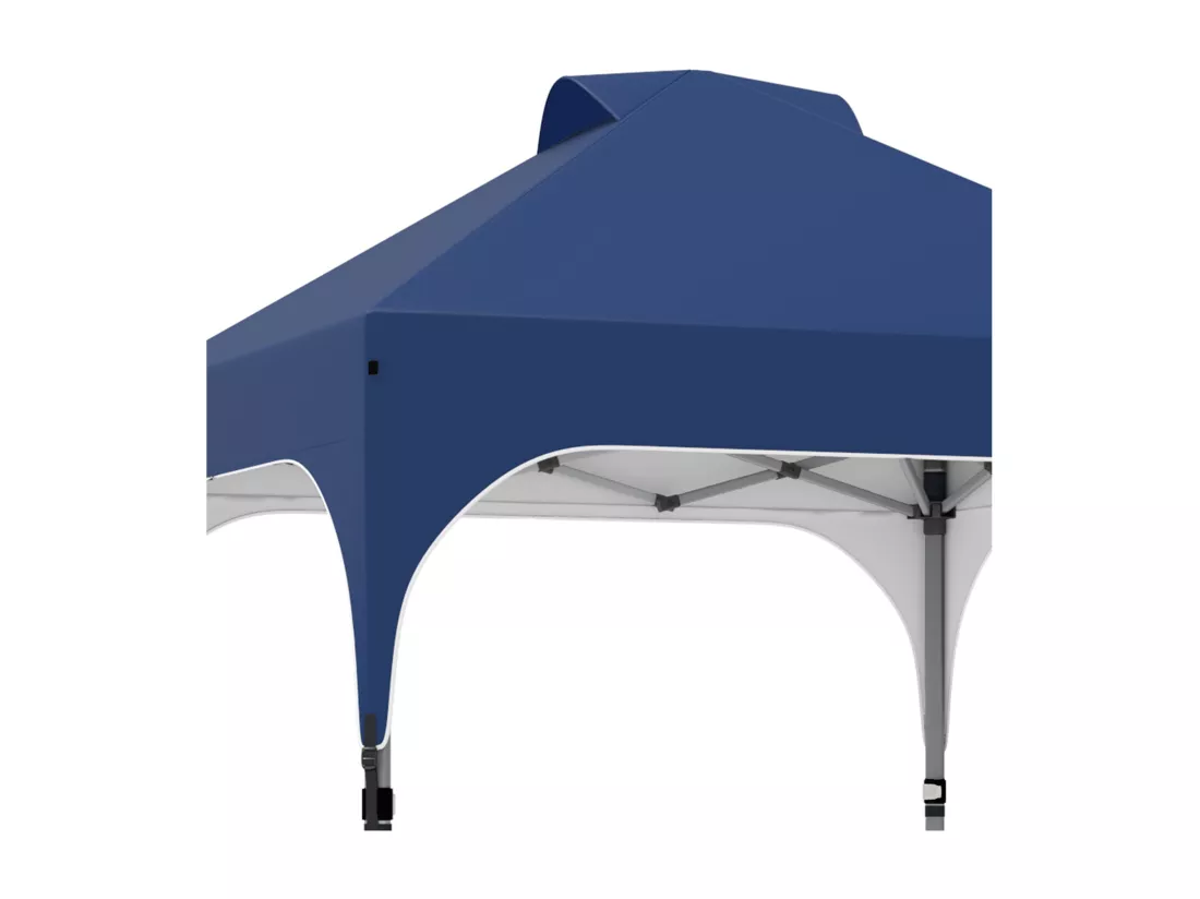 YITAHOME Tonnelle Pop-up Instantanée 3 x 3 m - Pliable - avec Sac à Roulettes - pour Terrasse - Marchés - Plage - Bleu