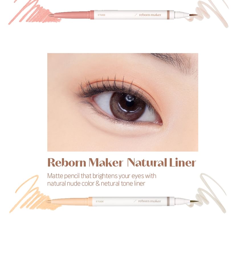 ETUDE - Reborn Maker Liner - 3 kleuren