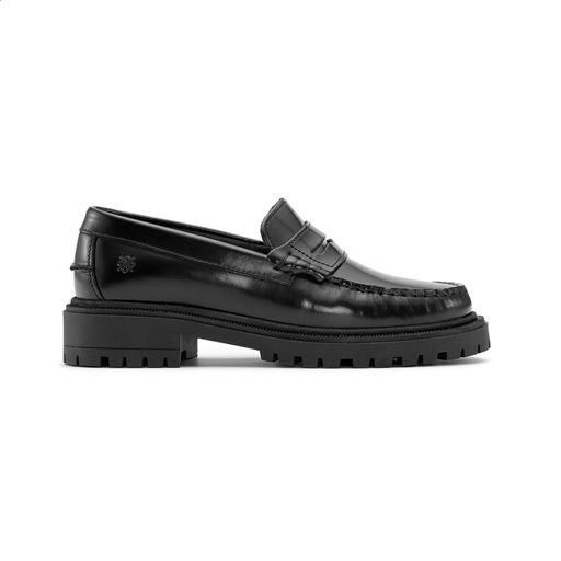 Playboy Footwear Birgitte Loafers, Black Polido, 39
