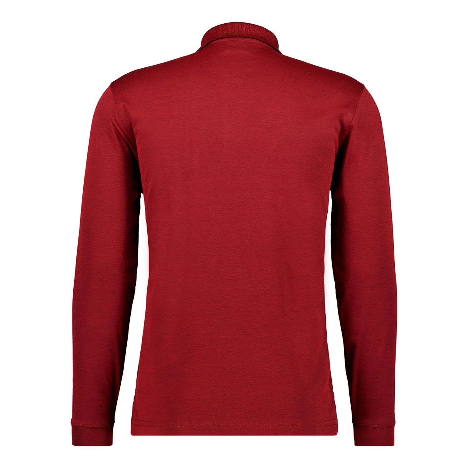 Ragman Herren-Poloshirt langarm uni