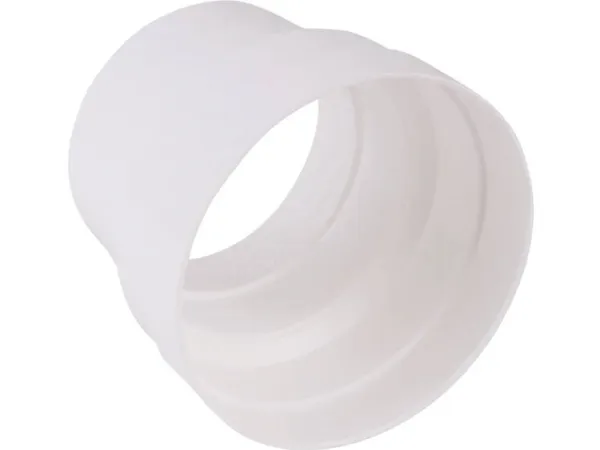 Wallair 20200150 Fladkanals-ventilationssystem 125 Overgangsstykke 80/100