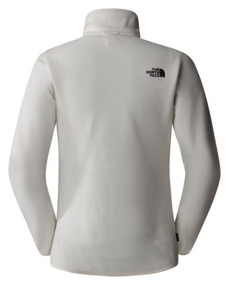 Polaire Femme The North Face 100 Glacier Full Zip Blanc