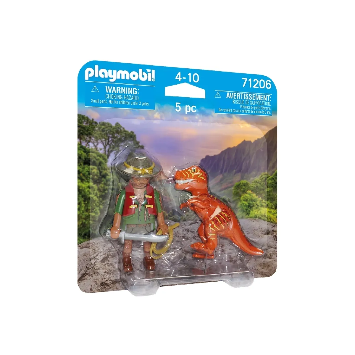 Playmobil® Playmobil 71206 Aventurier et tyrannosaure