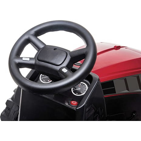 Traktor med trailer og skovl