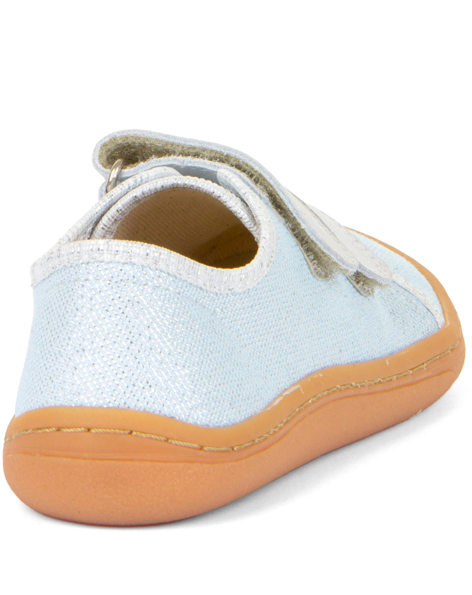Klett-Halbschuhe CANVAS in silver