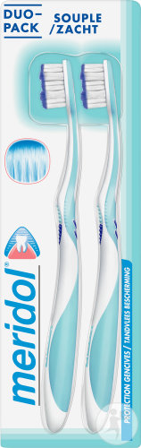 Meridol Brosse À Dents Gencives Souple 2 Pièces