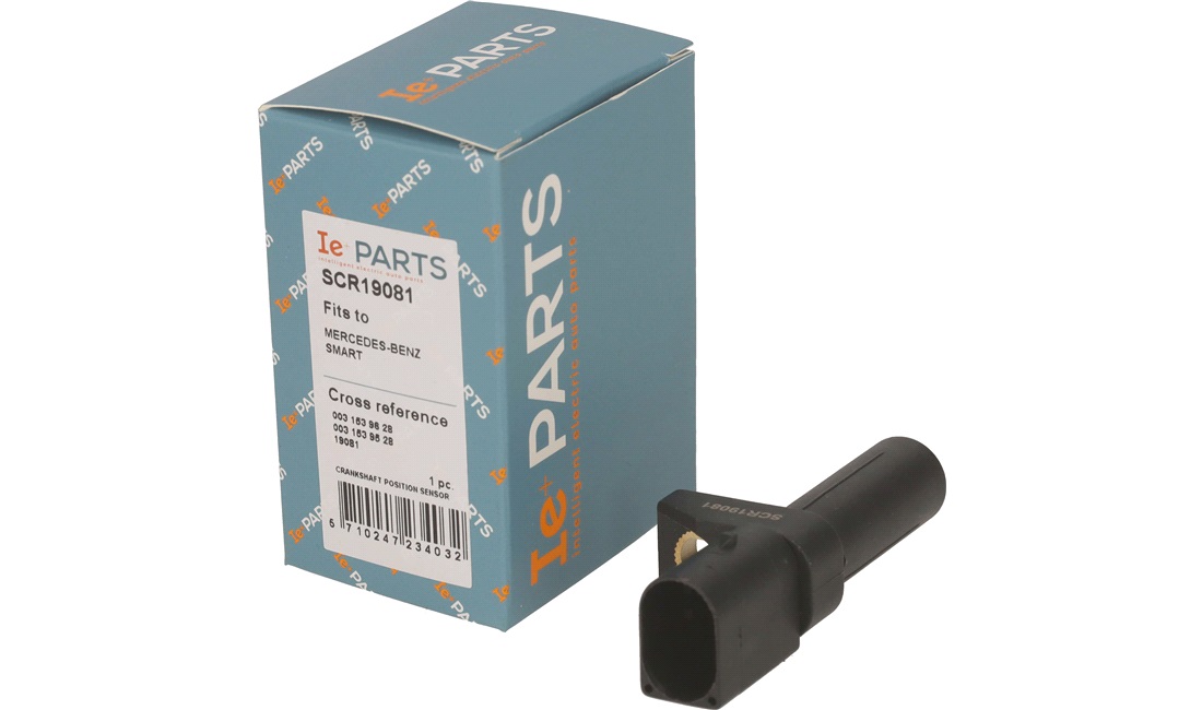 Impulsensor, krumtapaksel
