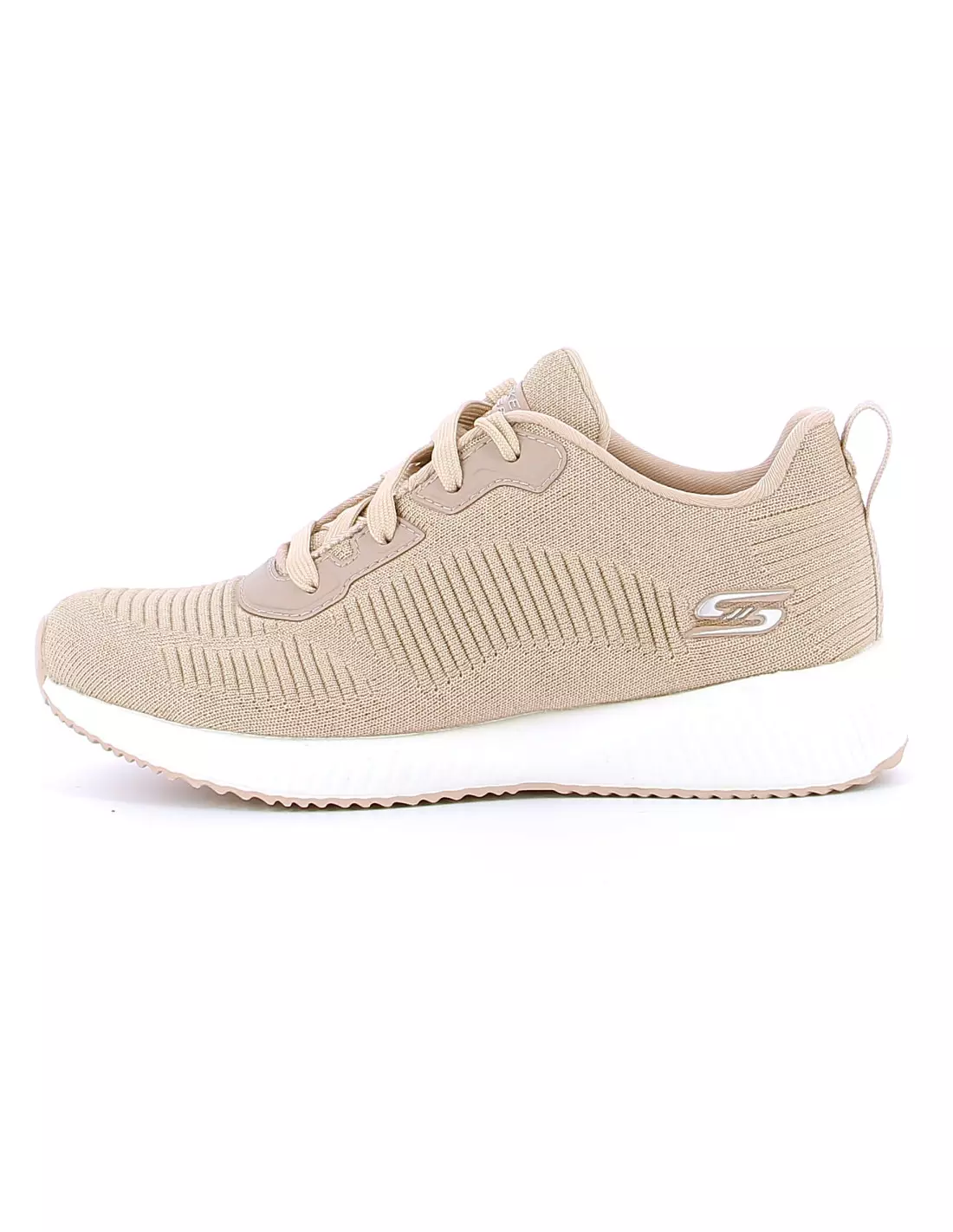SKECHERS BOBS SPORT SQUAD - Baskets LT.PINKSPARKLEENGINEEREDKNIT