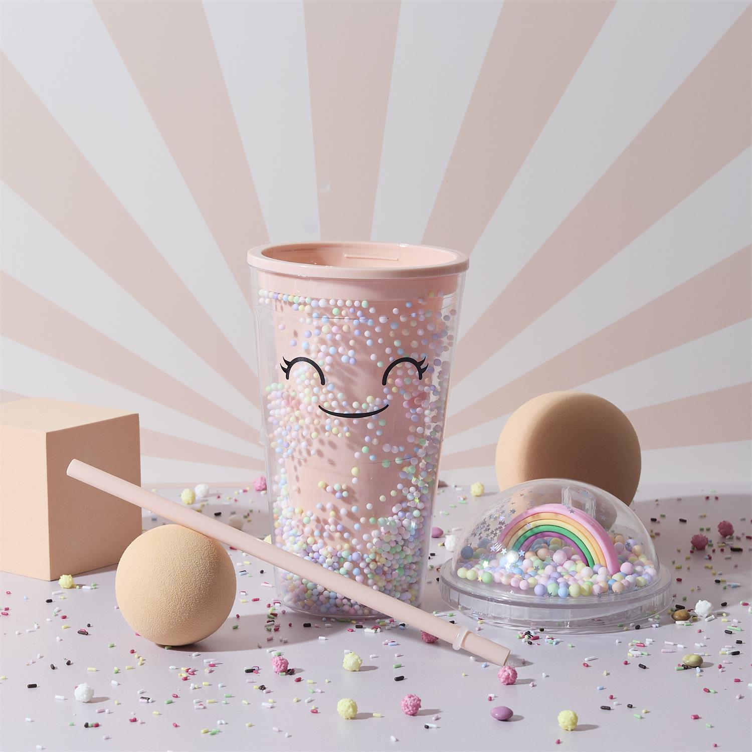 MUG TRANSPORT ARC EN CIEL 35CL KAWAII