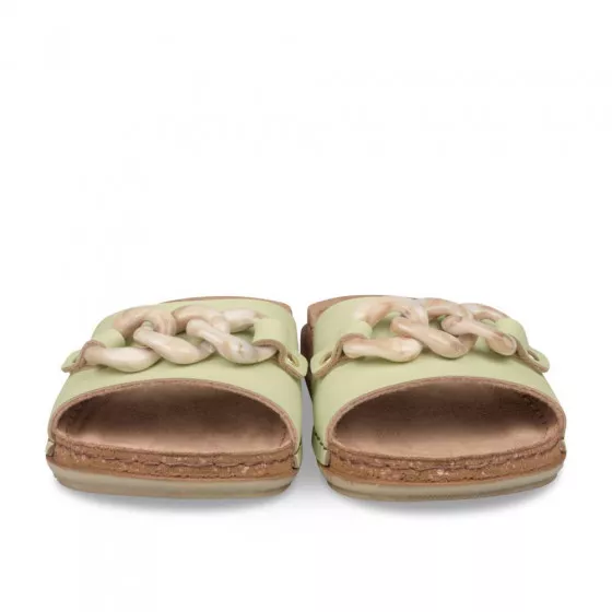 Mules VERT EVITA