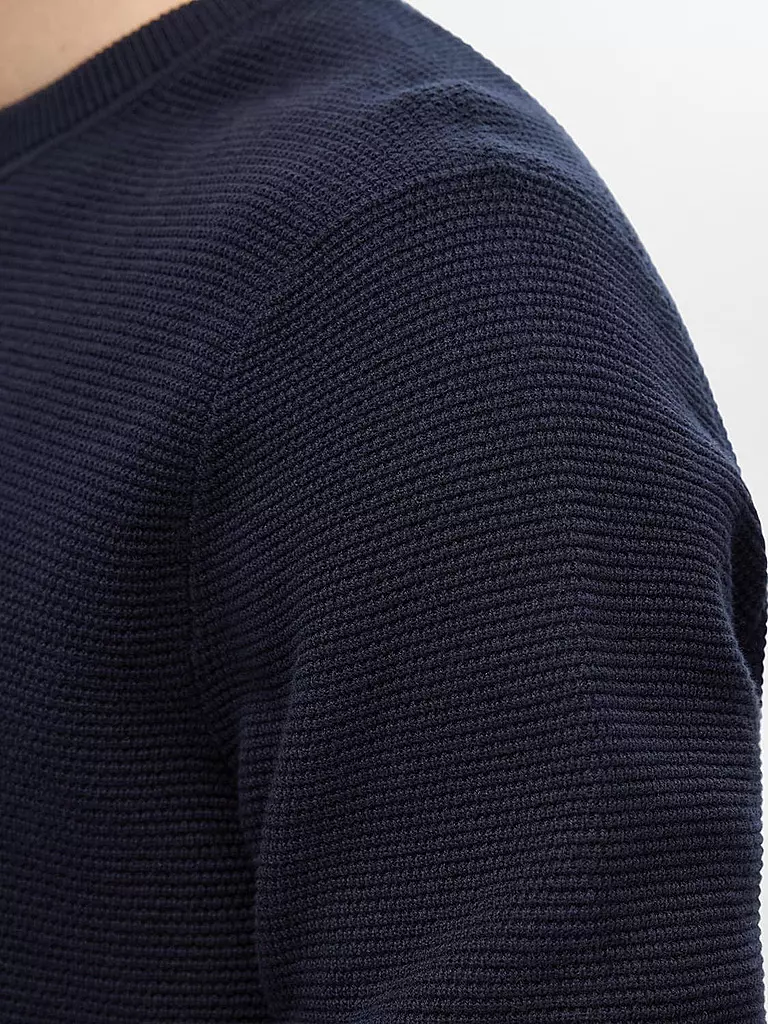 SELECTED Pullover SLHROSS dunkelblau
