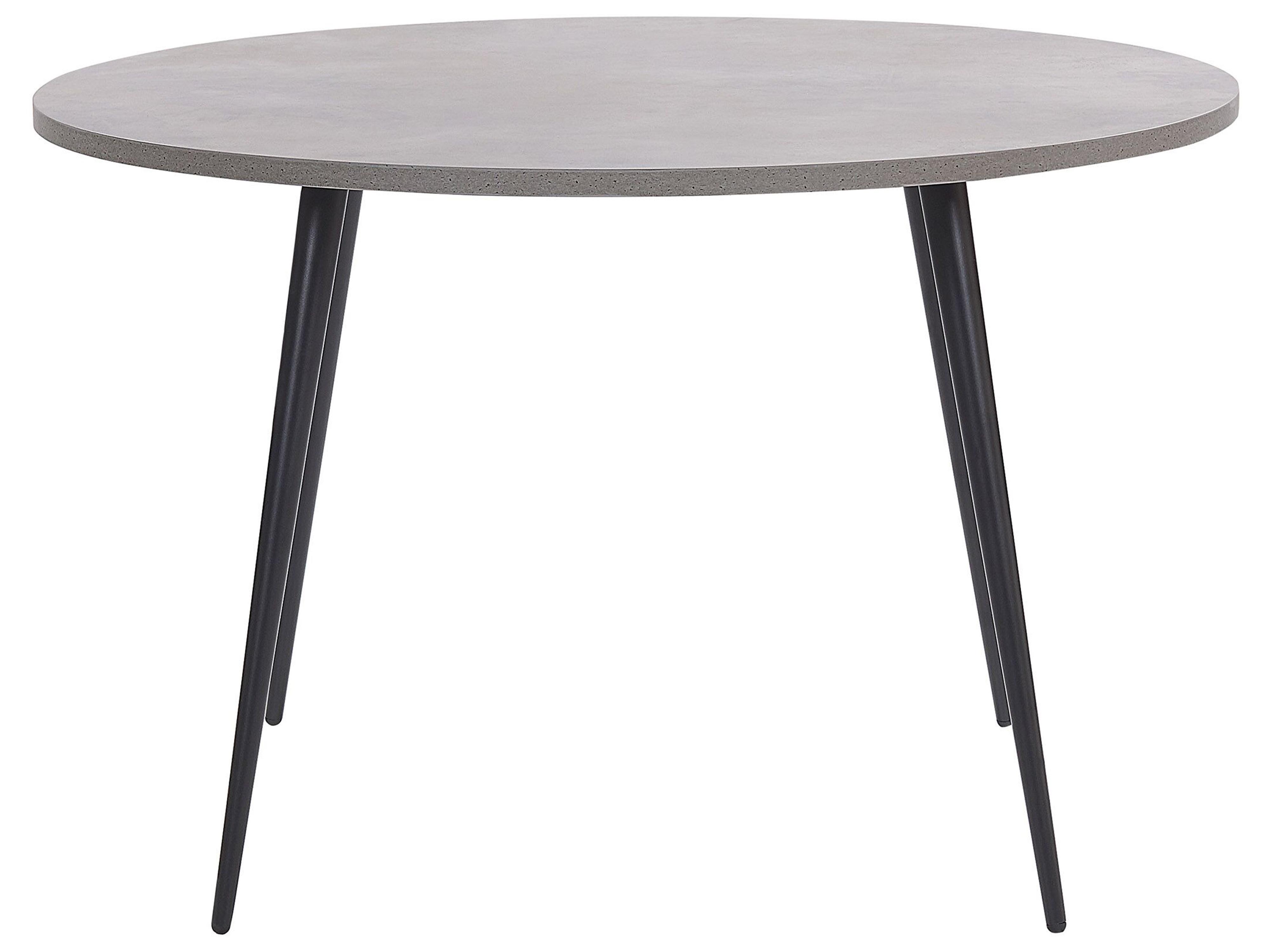 Eettafel ODEON Grijs beton-effect 120 cm 120 cm