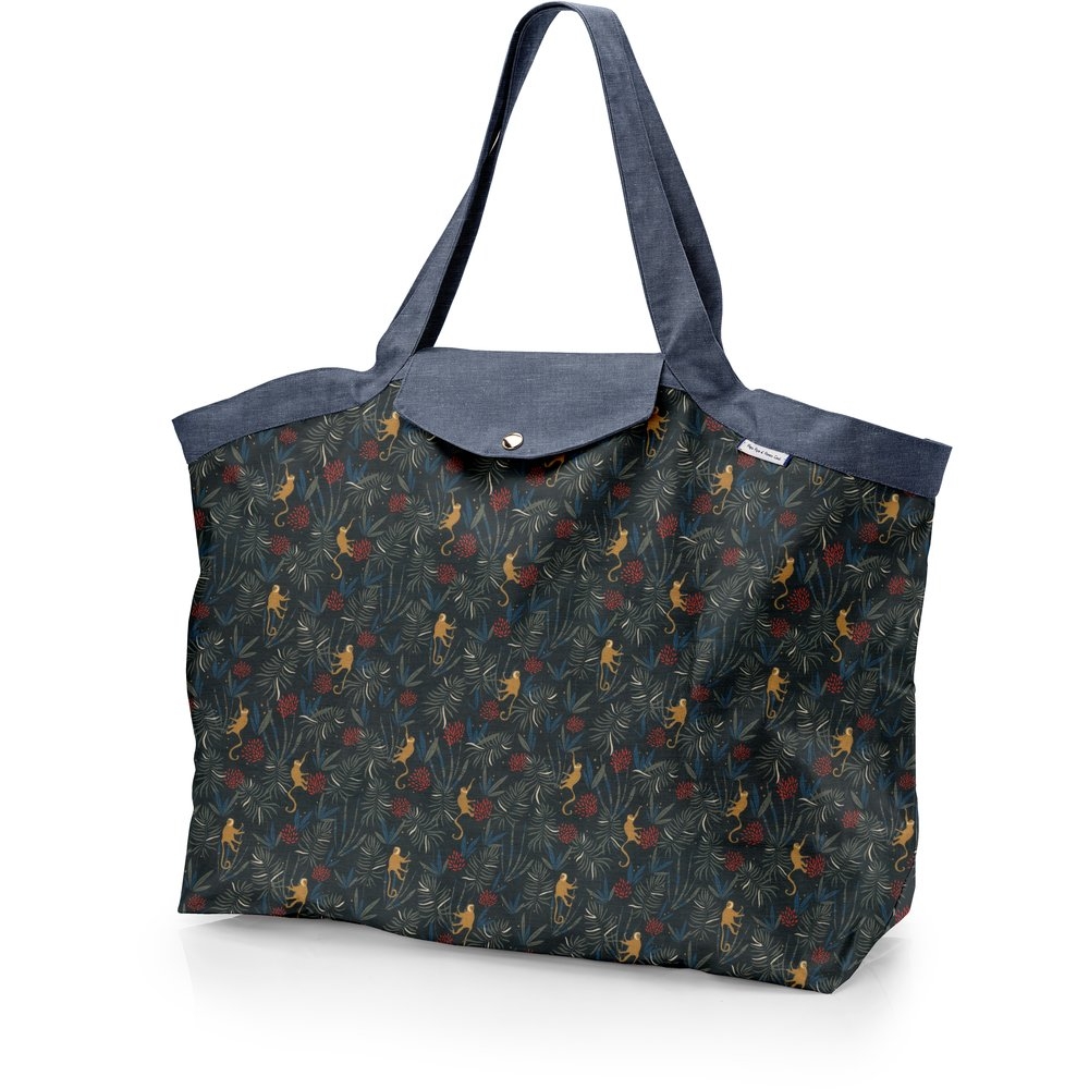 Grand Sac Cabas En Tissu Jungle Party