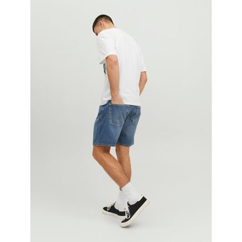 Jack & Jones - 12223609 CHRISH SHORT-BLUE DENIM Azul