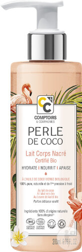 Comptoirs & Compagnies Perle De Coco Lait Corps Nacre Coco Aloe Vera 200ml