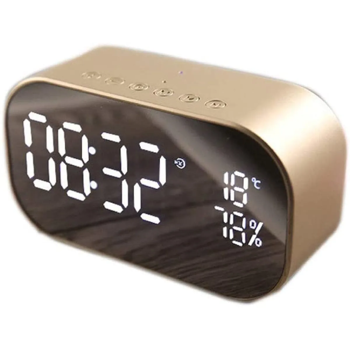Chrono Réveil Bluetooth à LED