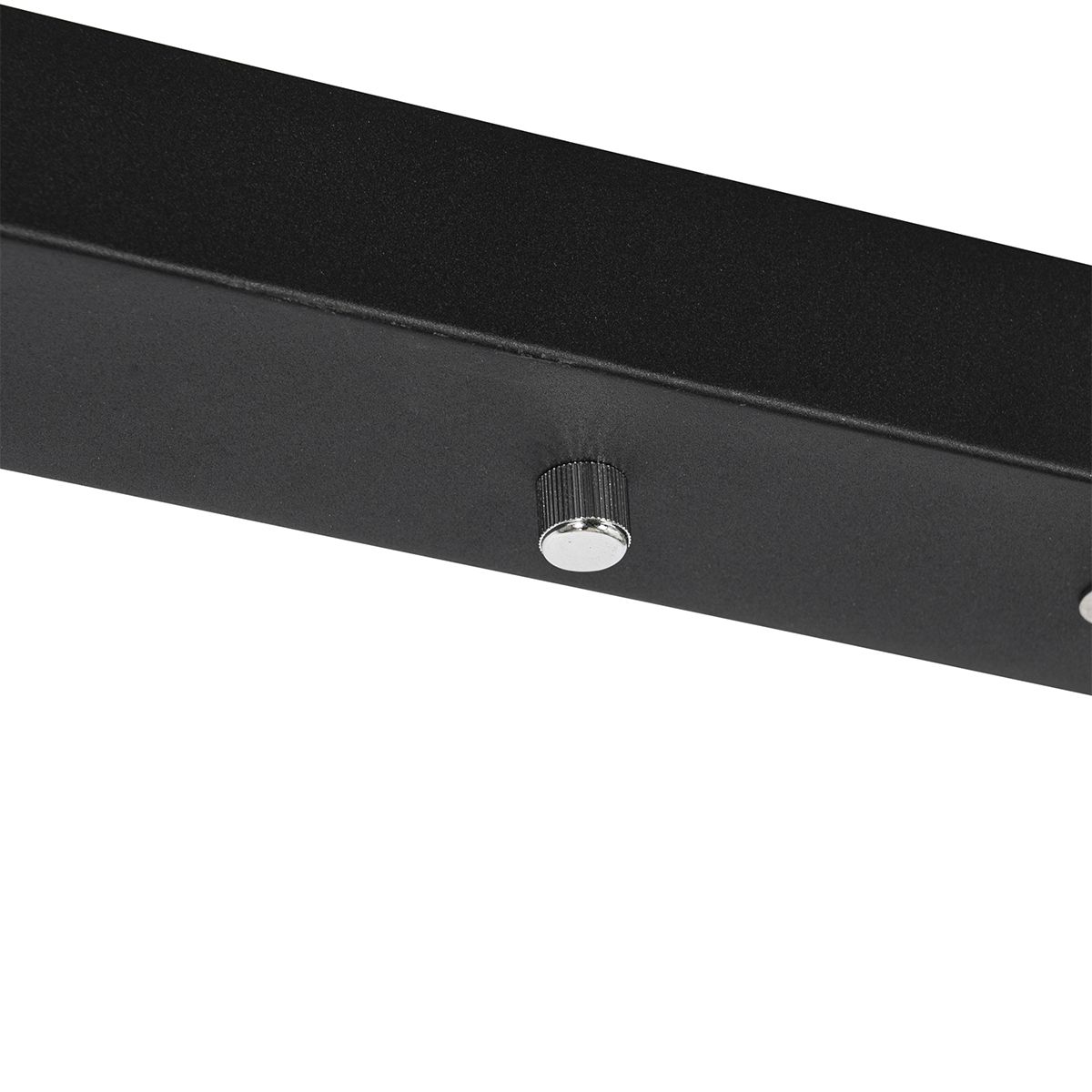Hanglamp zwart langwerpig incl. LED 3-staps dimbaar 3-lichts - Lyani