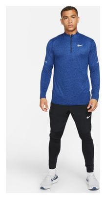 Haut 1/4 zip Nike Element Bleu Homme