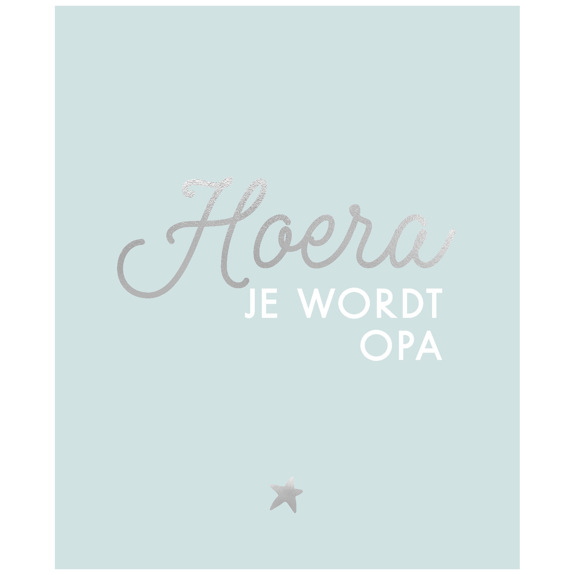 Hoera, je wordt Opa