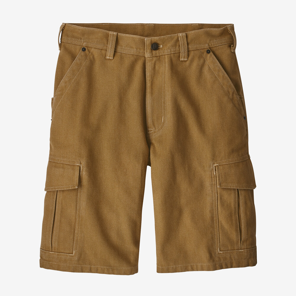 Iron Forge Cargo-Shorts aus Hanf-Canvas für Herren – 11 Zoll