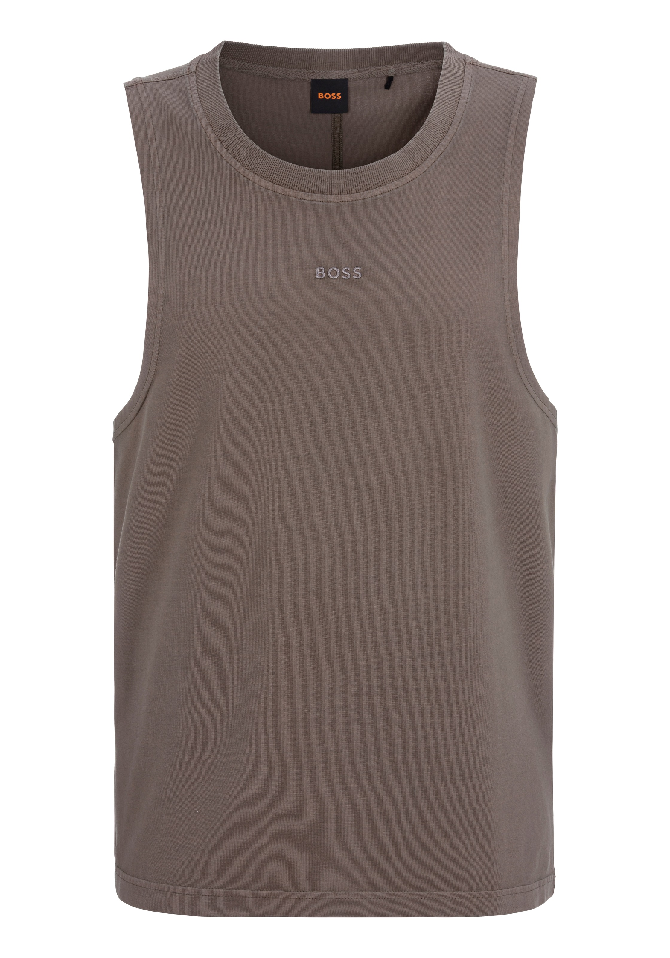 BOSS ORANGE Tanktop »Tank oceanpalett«, mit kleinem BOSS-Logo
