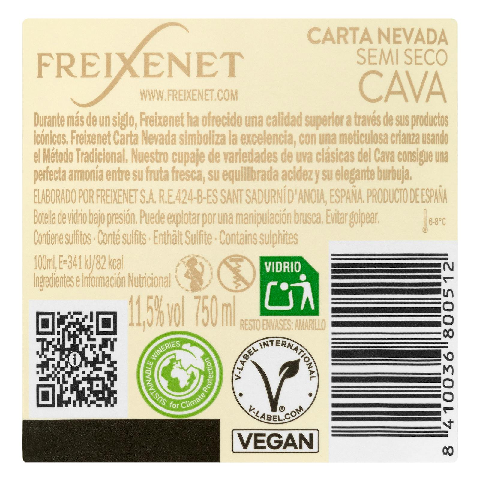 Cava demi-sec Freixenet