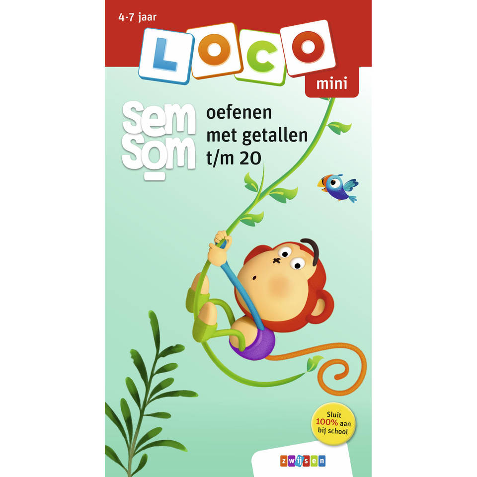 Loco Mini oefenboekje Semson oefenen met getallen t/m 20