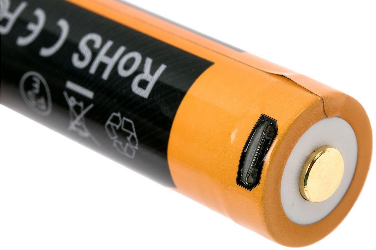 Fenix ARB-L18-3500U 18650 accu met micro-USB-poort, 3500 mAh