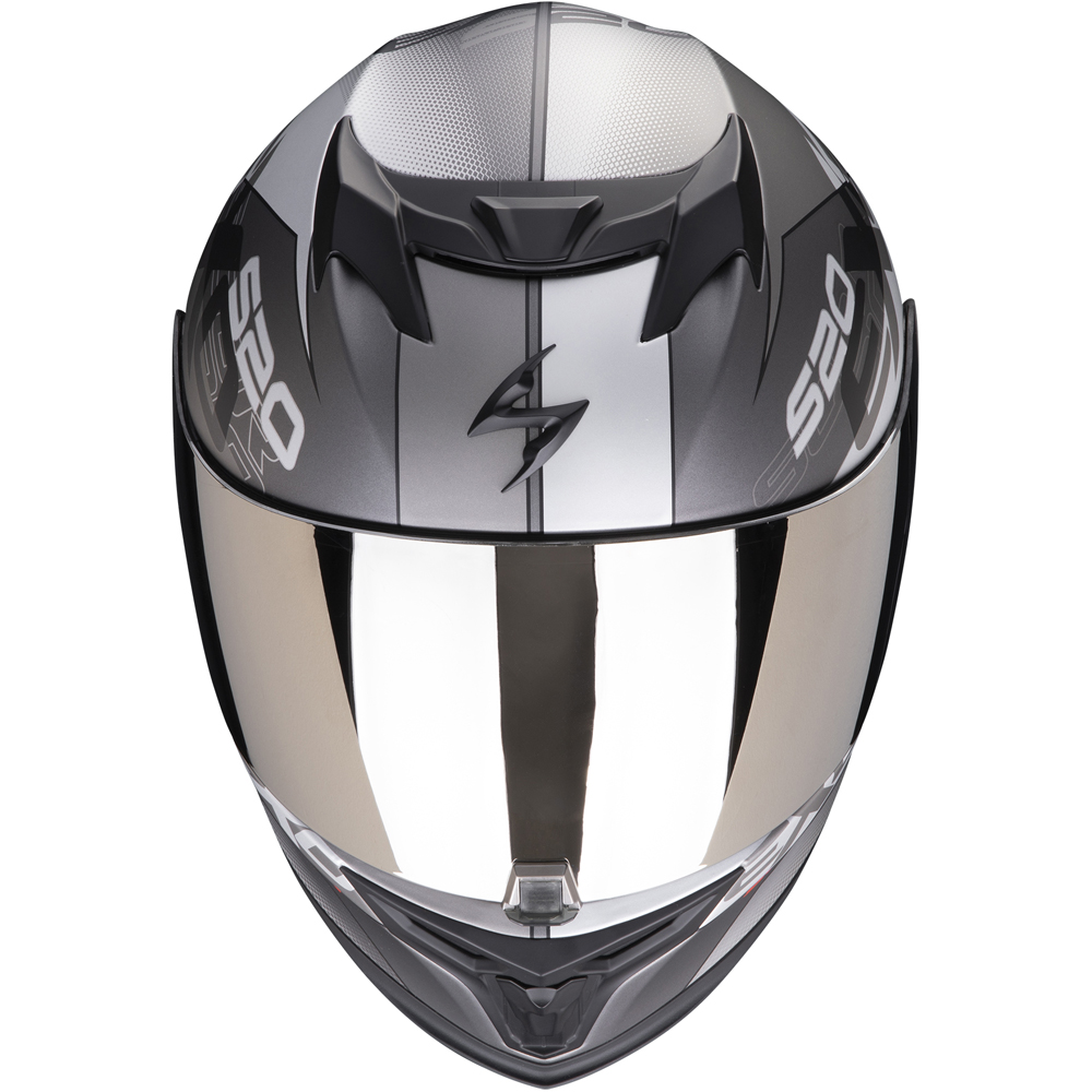 Scorpion - Casque Exo-520 Evo Air Cover Argent
