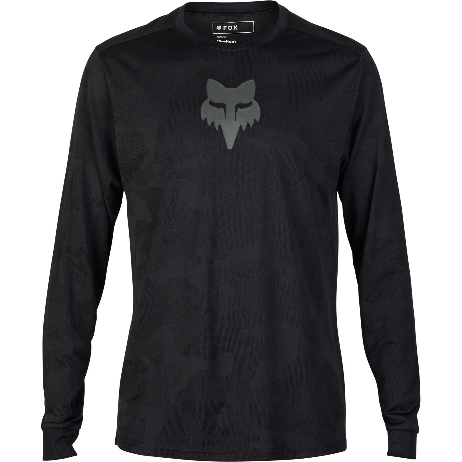 FOX Ranger Tru Dri Longsleeve Radtrikot Herren schwarz