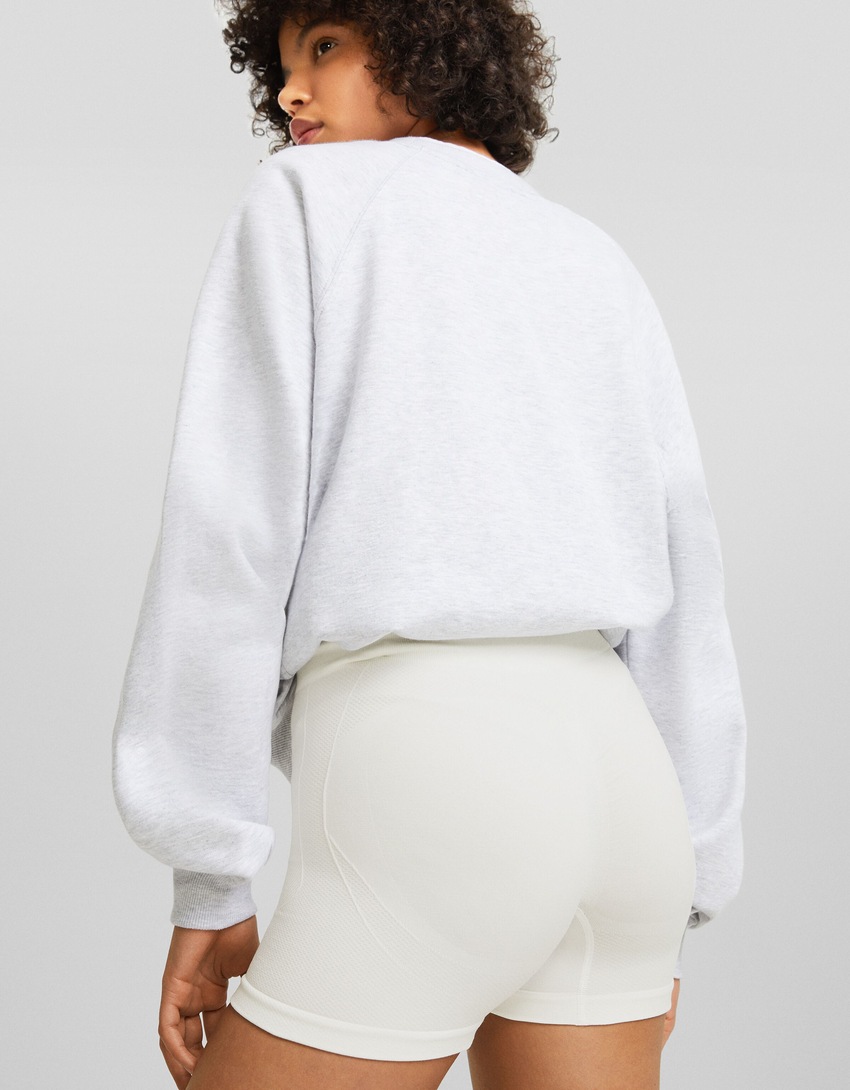 Leggings de ciclismo push-up sem costura