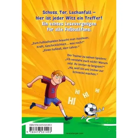 Ravensburger Auf den Rasen, fertig, los! Die besten Fußballwitze