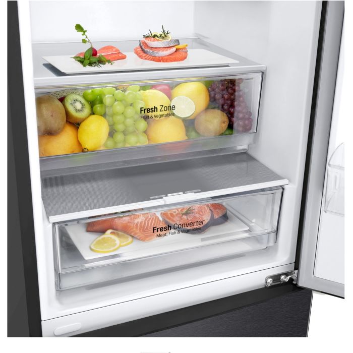 LG Kühl- Gefrierkombination GBP62MCNBC Matte Black