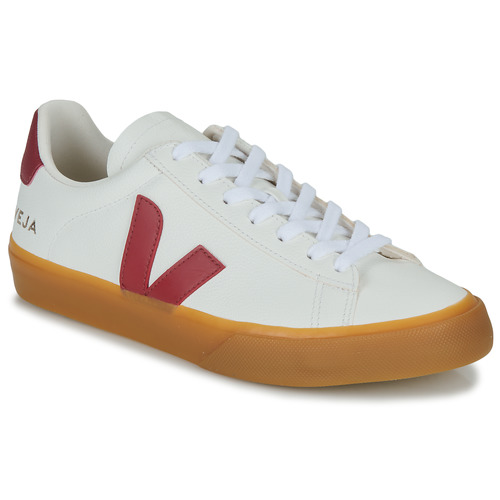 Veja - CAMPO - Blanc / Bordeaux