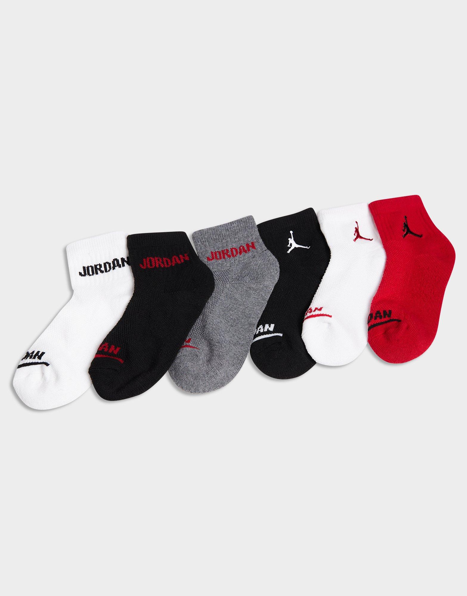 Jordan Lot de 6 paires de soquettes Junior