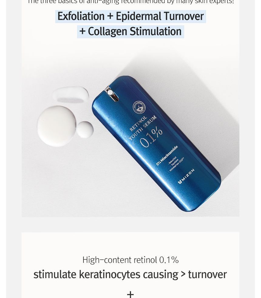 MIZON - 0,1% Retinol Jeugd Serum