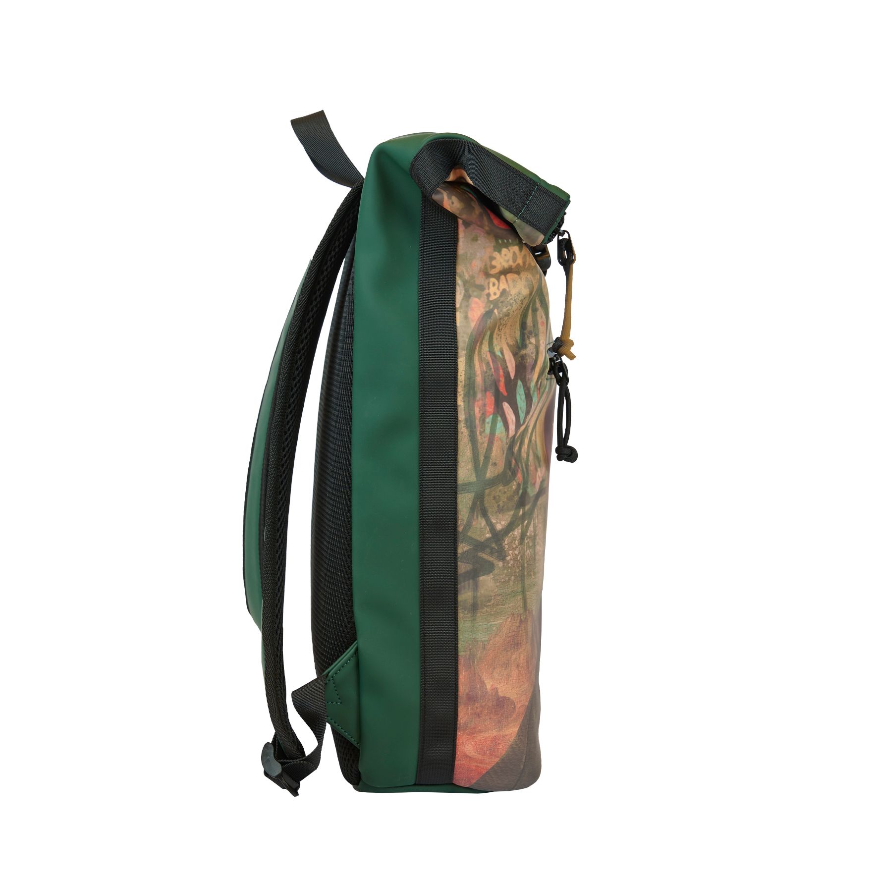 New Rebels Mart Art New York Rolltop Backpack Mona Lisa