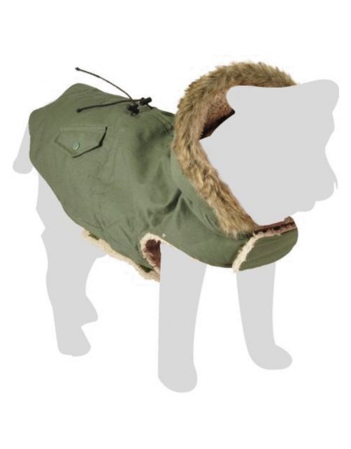 Flamingo Winterjas Lennox Groen - Hondenkleding