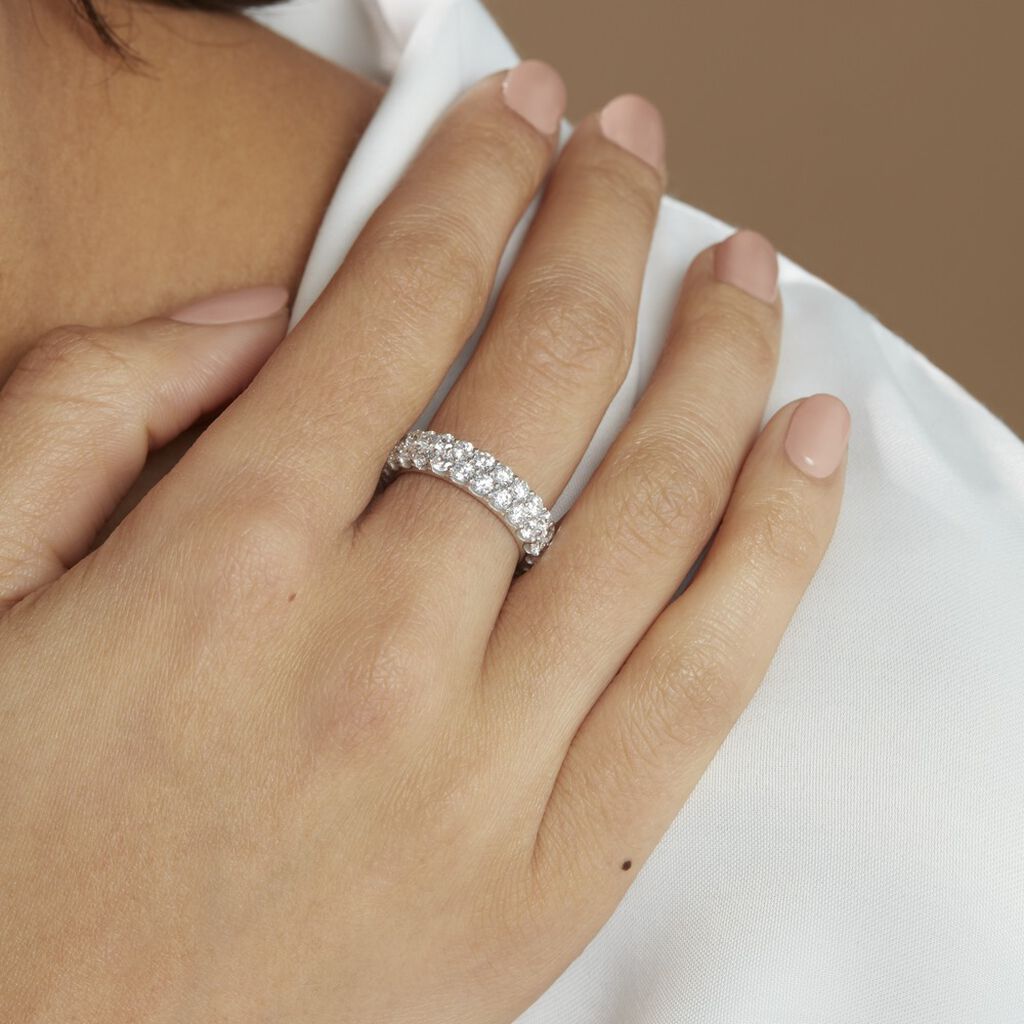 Alliance Marjelle Or Blanc Oxyde De Zirconium