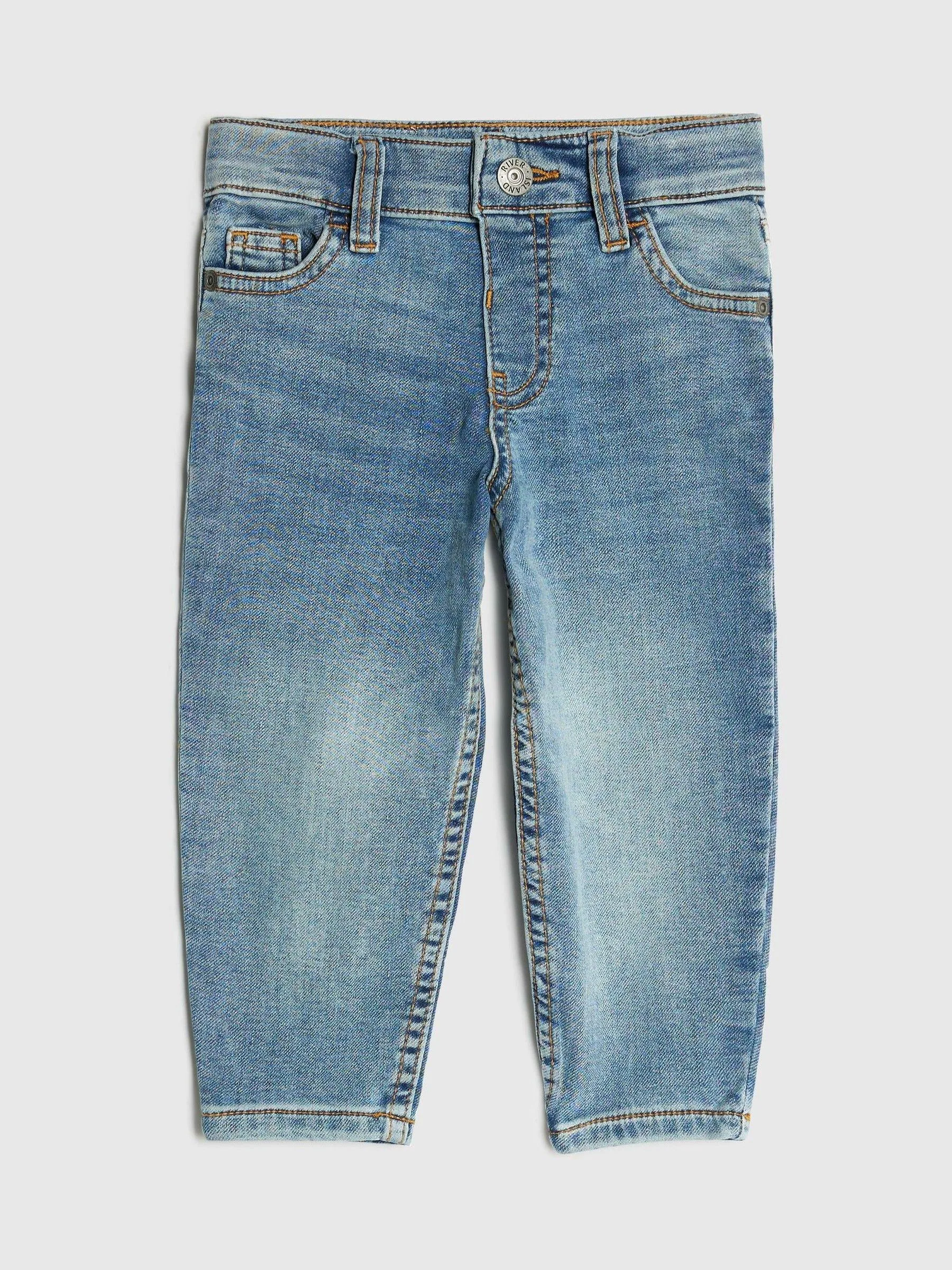 River Island Tapered Fit Boys Stretch Jeans