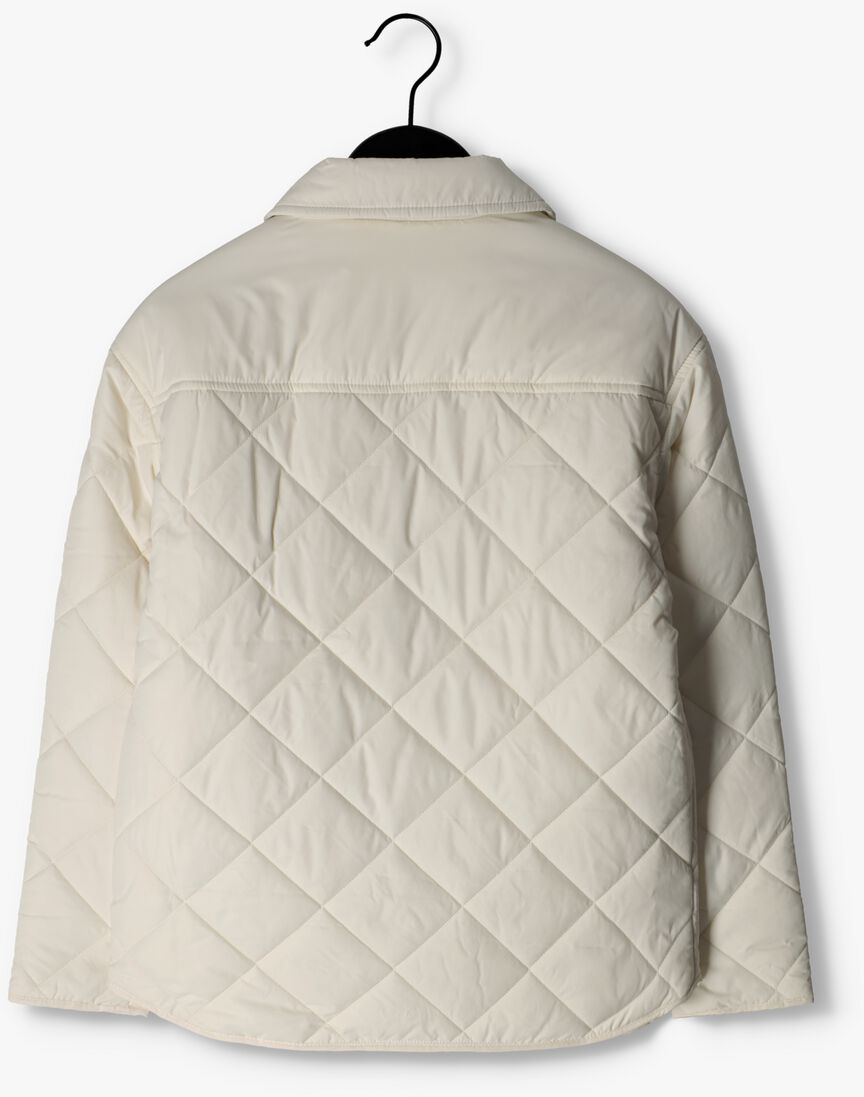 CALVIN KLEIN gebroken wit calvin klein jack quilted wide overshirt