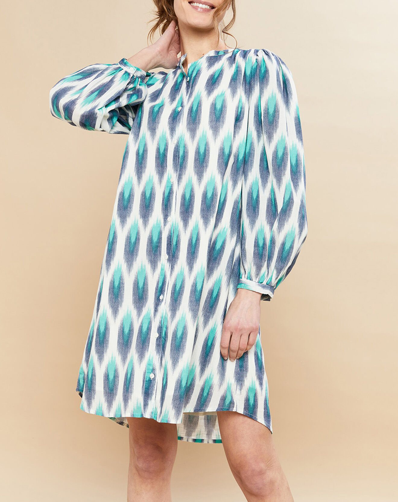 Hartford Robe Ready bleu/eucalyptus