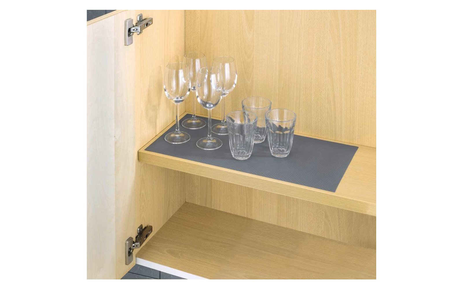 Wenko Anti Rutsch Matte 150 x 50 cm transparent mit Noppen