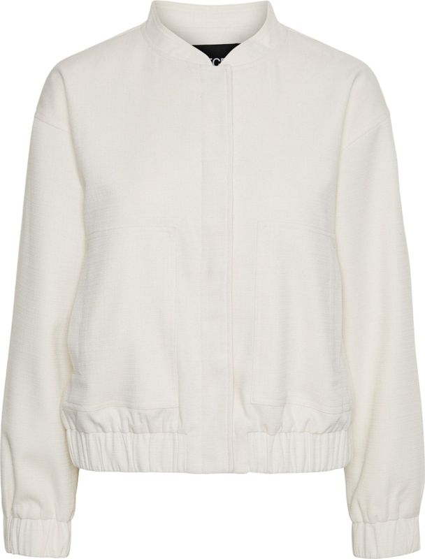 Elegant Bomberjack - Baseballkraag - Blinde Ritssluiting - Gerecycled Polyester
