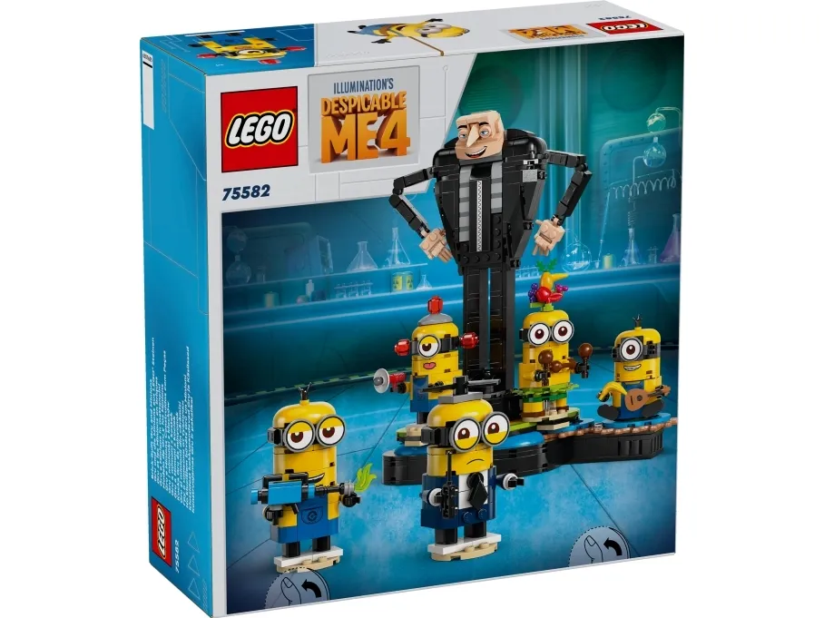 LEGO Despicable Me 75582 Klodsbygget Gru og Minions